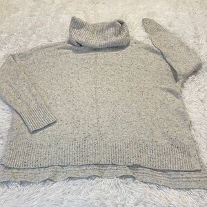 Ruby Moon Speckled Cream Turtleneck Sweater WOMENS SIZE S